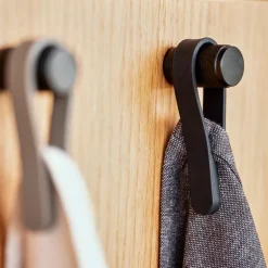 Loop håndklestropp magnet 2 stk black