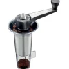 Lorenzo manuell kaffekvern stål/svart