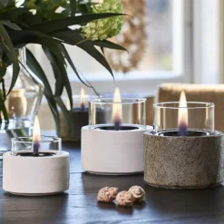 Lotus bordlykt 12 0,25L hvit