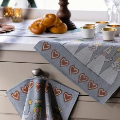 Luciamorgen håndkle 35x50 cm