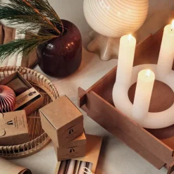 Lucille dekorlys 20 cm pure white