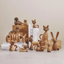 Lucky trefigur katt 15,9 cm