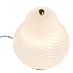Lucy bordlampe 21,5 cm hvit