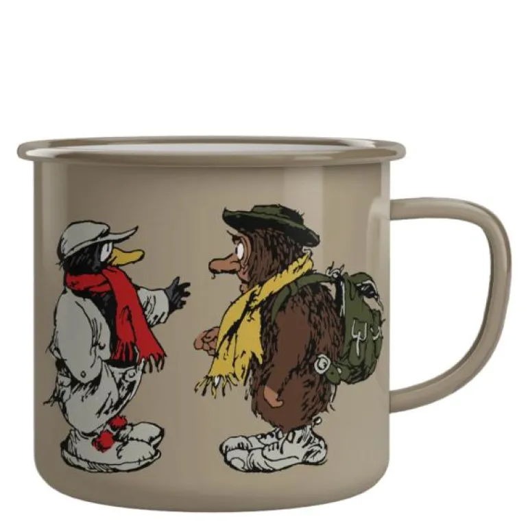 Ludvig & Solan emaljekopp 25 cl Samtalen beige