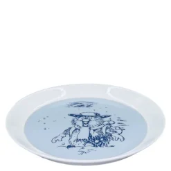 Ludvig asjett 20 cm Ludvig i snøføyka blå