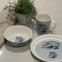 Ludvig bolle 14 cm Ludvig i snøføyka blå