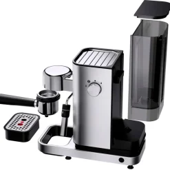 Lumero espressomaker kaffemaskin 1400W stål