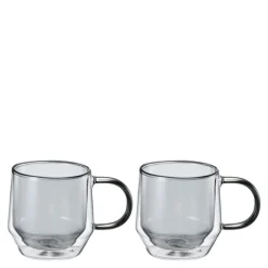 Lundi krus 2 stk 28 cl smoke