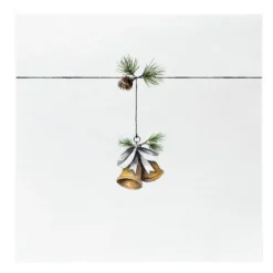 Lunsjserviett 16,5x16,5 cm 20 stk christmas bells