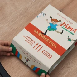 Lupo barnebestikk Pippi 9 deler stål