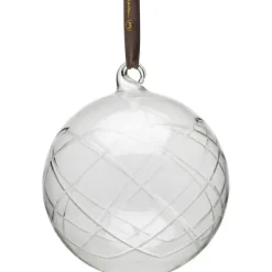 Lux dekorkule 12 cm klar