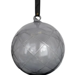 Lux dekorkule 12 cm stor koks