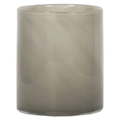 Lyric lyslykt 12x14 cm warm grey