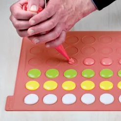 Macarons silikonmatte 24 stk 30x40 cm