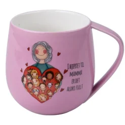 Mamma krus 40 cl rosa