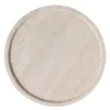 Manufacture Travertine serveringsfat 24,5 cm beige