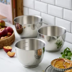 Margrethe bakebolle 2 stk stål