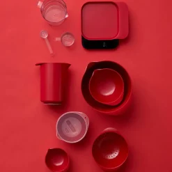 Margrethe bakebolle 0,25L rød