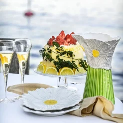 Maria flor tallerken prestekrage 23 cm