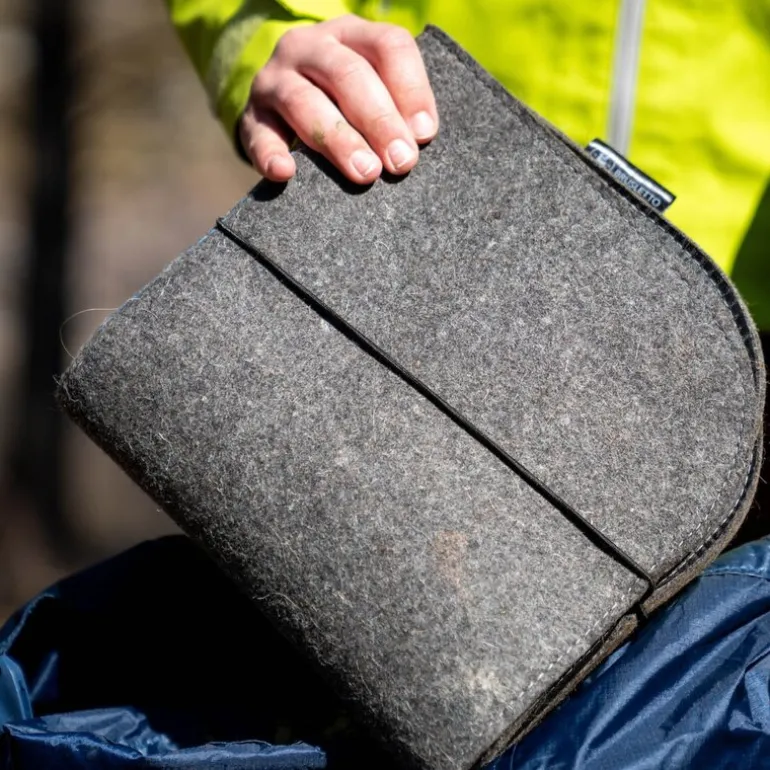 Marka sitteunderlag 43x43 cm svart