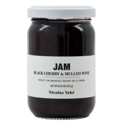 Marmelade svarte kirsebær & gløgg 235g