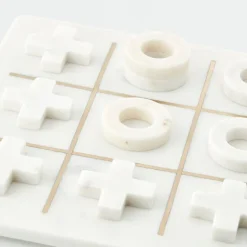 Marmilla dekorasjon 25x25 cm hvit