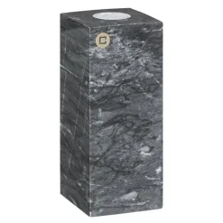 Marmo lysestake 12 cm asfalt