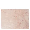 Marmor serveringsbrett 30x21 cm rosa