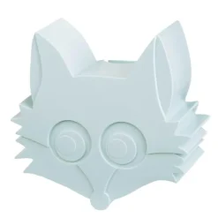 Matboks i plast rev mini lys blå