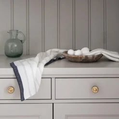 Maya kjøkkenhåndkle 50x70 cm naturlig stripe