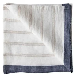 Maya serviett 50x50 cm natural stripe