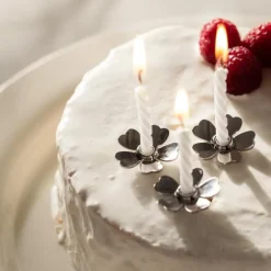 Me To You kakelysholder 3 stk sølv