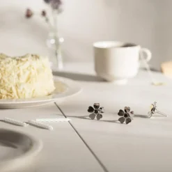 Me To You kakelysholder 3 stk sølv