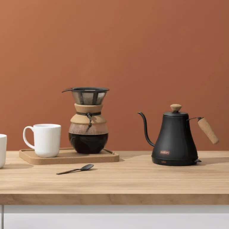 Melior vannkoker 0,8L matt svart