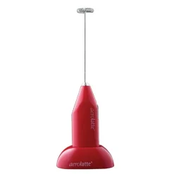 Melkeskummer med holder rød