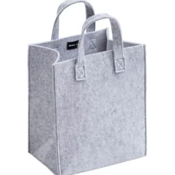 Meno bag 35x30x20 cm resirkulert grå