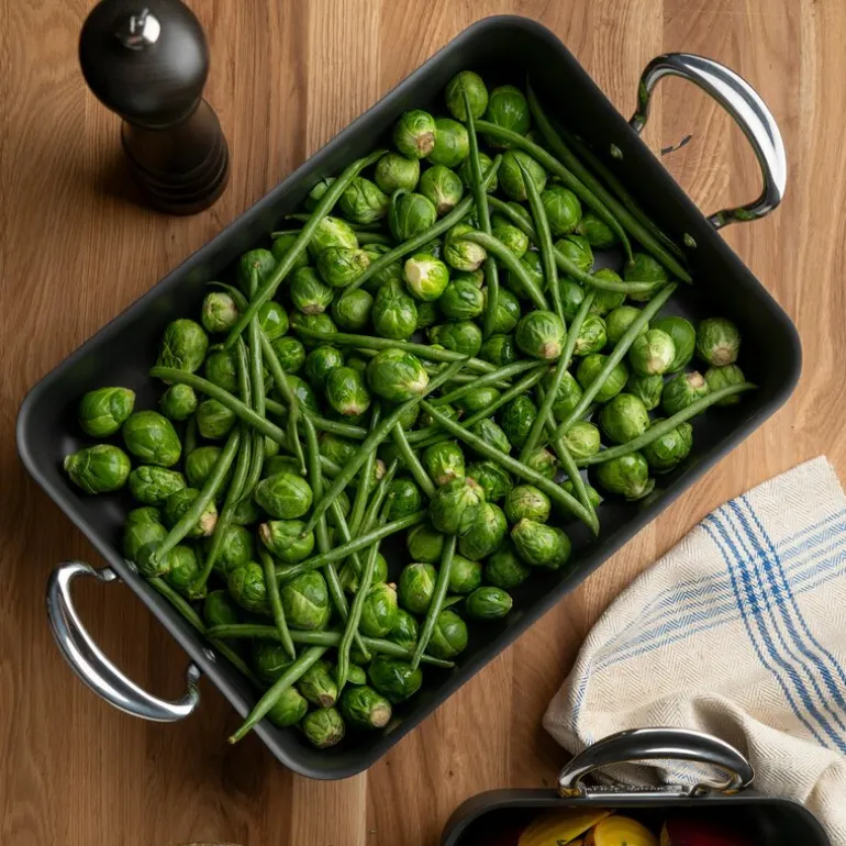 Mermaid Roaster ildfast form 34x24 cm svart