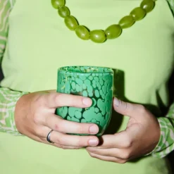 Messy glass 30 cl 2 stk grønn