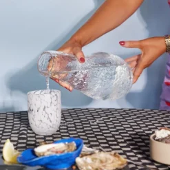 Messy glass 30 cl 2 stk hvit