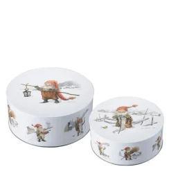 Midthun Jul kakeboks 2 deler hvit