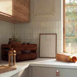 Mie & Him poster 30x40 cm les fleurs 02