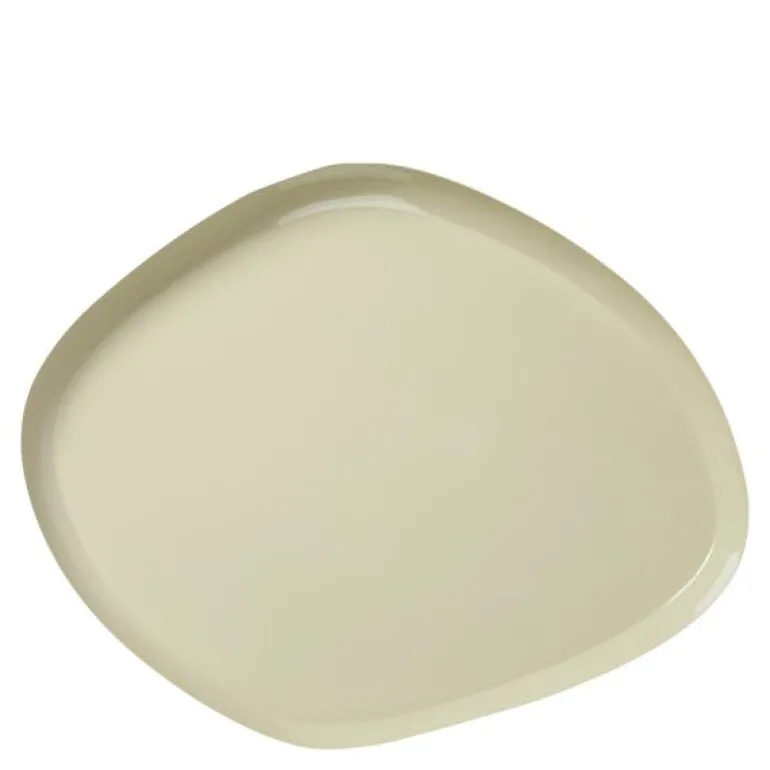 Mie dekorfat stort 39x32 cm castle beige