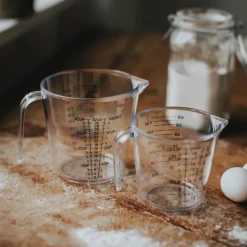 Mila målebeger 0,6L hvit