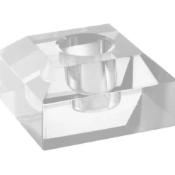 Milano lysestake kvadrat lav 4x6 cm klar