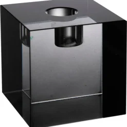 Milano lysestake kvadrat 8x8 cm smoke