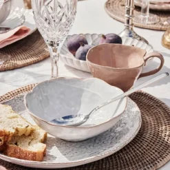 Milla tallerken 27x23 cm hvit