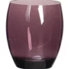 Mina vannglass 40 cl plum
