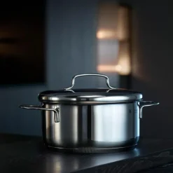 Mini lav kasserolle med lokk 16 cm