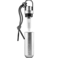 Minidispenser til håndrens 16,5x6 cm sølv