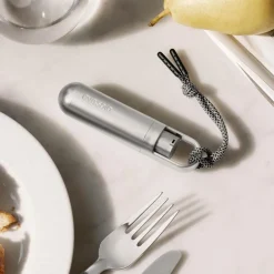 Minidispenser til håndrens 16,5x6 cm sølv